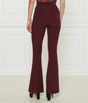 Брюки Elisabetta Franchi Slim Fit, бургундия - фото 3