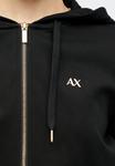 Толстовка Armani Exchange Zip-up sweatshirt, Black - фото 7