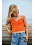Топ KIDS ONLY, оранжевый - фото