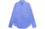 LOUIS VUITTON Новая коллекция LV рубашка мужская blue - фото
