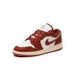 Кроссовки Air Jordan Air Jordan 1 Low Se Gs, белый/красный - фото 2