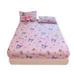 Подогнанная простыня Sanrio, фиолетовый - фото