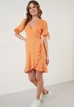 Повседневное платье LELA, оранжевый - фото 2