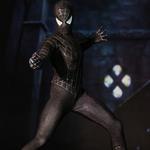 Spider Man Mms 165 3 Black Spider Action Figures Hot Toys, черный Spider - фото 5