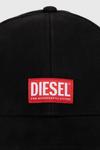 Хлопковая бейсболка Diesel, черный - фото 2