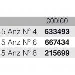 Оснастки Mustad Piscator Rig 5 Hooks, красный - фото 2