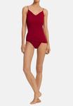 Брифы Hanro SEAMLESS MIDI SLIP, Red Dahlia/Red - фото 2