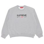 Толстовка Supreme Established Crewneck, серый - фото
