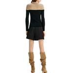 KARL LAGERFELD / Karl Lagerfeld Jeans Свитер женский хаки - фото 4