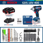 Аккумуляторный гайковерт Bosch GDS18V-400/18V-EC300ABR + два аккумулятора и зярадное устрйосто - фото 2