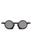 VAVA Eyewear солнцезащитные очки в круглой оправе, черный - фото
