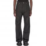 Джинсы мужские черные Rick Owens, черный - фото