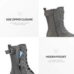 DREAM PAIRS womens Drivers, Grey - фото 3