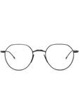 Thom Browne Eyewear очки в круглой оправе, черный - фото