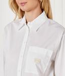 Рубашка Relaxed fit Calvin Klein Jeans, белый - фото 4