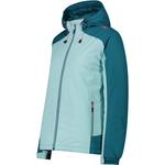 Женская куртка-худи CMP, бирюзовый - фото 3