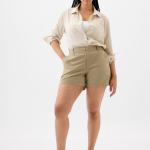 Шорты чинос из эластичного хлопка Gap, бежевый - фото 3