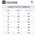 Пляжные сандалии мужские черные SEPTWOLVES - фото 8