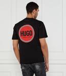 Футболка дердчо Loose fit Hugo, черный - фото 3