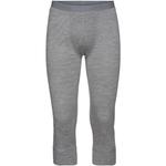 3/4 брюки бл низ 3/4 меринос 200 Odlo, серый - фото