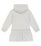 Флисовое платье Dreamer с капюшоном Brunello Cucinelli, серый - фото 4