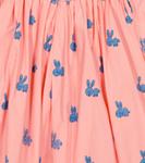 Платье из хлопка с кроликами The Animals Observatory, Pink_Rabbits - фото 3