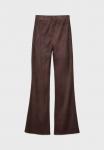 Брюки Stradivarius FLARED, Dark Brown - фото 7