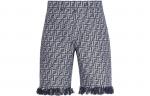 Бермуды из денима FENDI, синий - фото 3