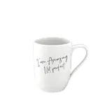 Эффектная кружка с ручкой Villeroy & Boch, белый - фото