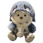 Плюшевый мишка Teddy Little Cute Bear, высота 30 см Small bubble, белый - фото 2