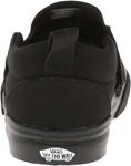 Кроссовки Slip-On V Vans, цвет Black/Black - фото 5