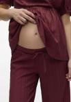 Брюки MAMALICIOUS MIT WEITEM NORMAL , Winetasting/Bordeaux - фото 4