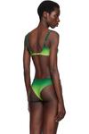 Верх бикини с зеленым градиентом Casablanca - фото 3