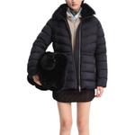 Пуховик женский Moose Knuckles, синий - фото 3