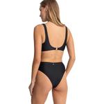 Классический укороченный топ бикини Rhythm, черный - фото 2