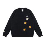 Свитшот унисекс черный Adidas - фото