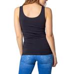 Майка женская ONLY хлопковая, черный - фото 2