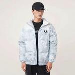 Куртка Aape Moonface Logo Zip-Up Down, белый - фото 3