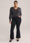 Топ WE Fashion CURVE, Black - фото 2