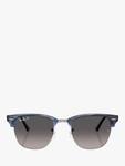 Солнечные очки RB3016 Square Ray-Ban, Blue/Grey - фото 2