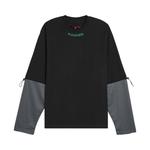 Лонгслив Pleasures Furniture Long-Sleeve, черный - фото