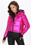 Зимняя куртка faina, фуксия - фото 2