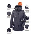 Парка Killtec, темно-синий/черный - фото 3