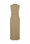 Платье VILA BIRTHE ÄRMELLOSES, Dark Natural Melange/Camel - фото 6