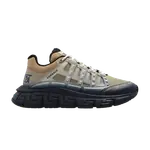 Кроссовки Versace Trigreca, цвет Sand Navy Blue Sprayed - фото