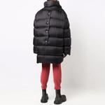 Пуховик мужской черный Rick Owens, черный - фото