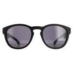 Круглые мужские матово-серые босс 1452/s Hugo Boss, черный - фото