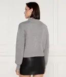 Бомбейский свитер Loose fit Pinko, серый - фото 3