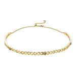 Pandora Серебряное ожерелье 925 пробы для женщин Gold - фото 4