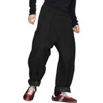 Брюки плиссе Maison Margiela, черный - фото 4